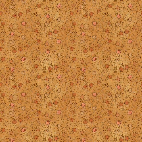 Riley Blake Fabrics Spooky Teresa Kogut Spooky Pumpkins Gourd