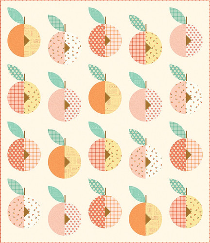 Riley Blake Fabrics Southern Charm Fran Gulick Peach Street Quilt Pattern