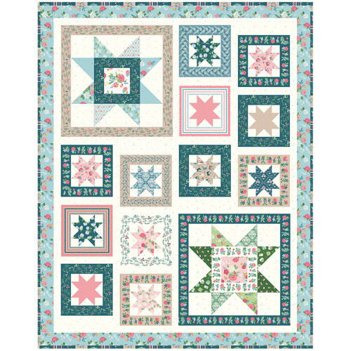 Riley Blake Fabrics Correspondence by Beverly McCollough Beverly McCullough Quilt Pattern