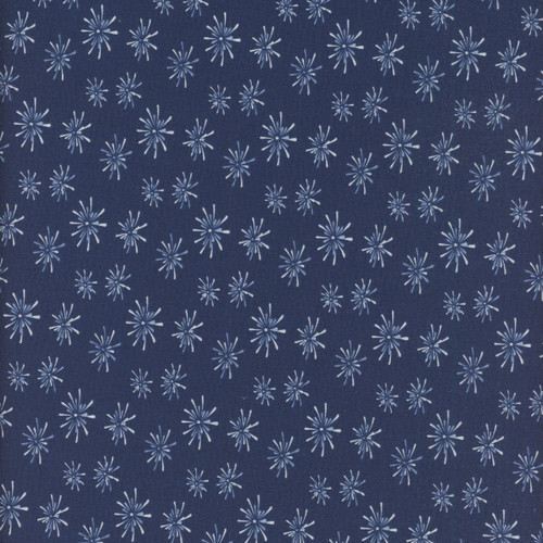 Riley Blake Fabrics Seasonal Basics Fireworks Denim