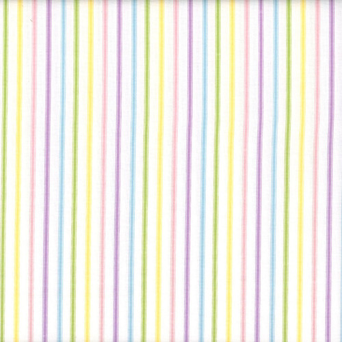 Riley Blake Fabrics Seasonal Basics Ticking Stripe Easter