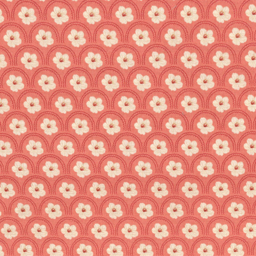 Riley Blake Fabrics Southern Charm Peach Blossoms Rouge