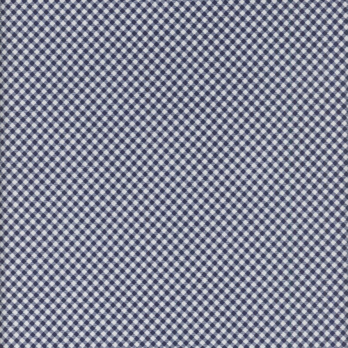 Riley Blake Fabrics Seasonal Basics Gingham Navy