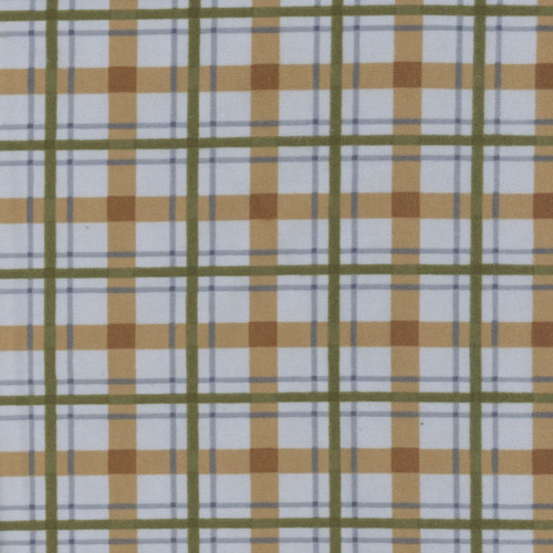 Riley Blake Fabrics Designer Flannel Cretaceous Plaid Gray