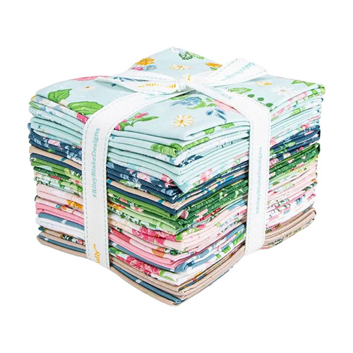 Riley Blake Fabrics Correspondence by Beverly McCollough Fat Quarter Bundle, 21 Pcs.
