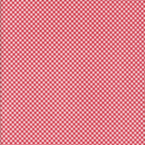 Riley Blake Fabrics Seasonal Basics Gingham Red