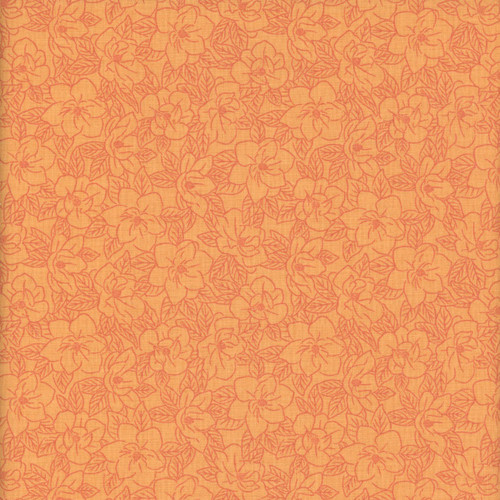 Riley Blake Fabrics Southern Charm Magnolia Tonal Orange