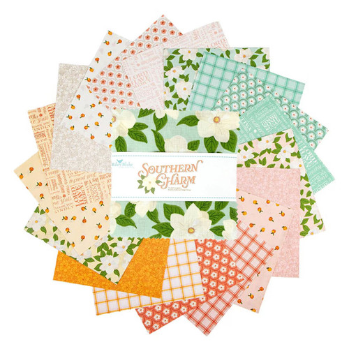 Riley Blake Fabrics Southern Charm 5 Inch Stacker Charm Squares