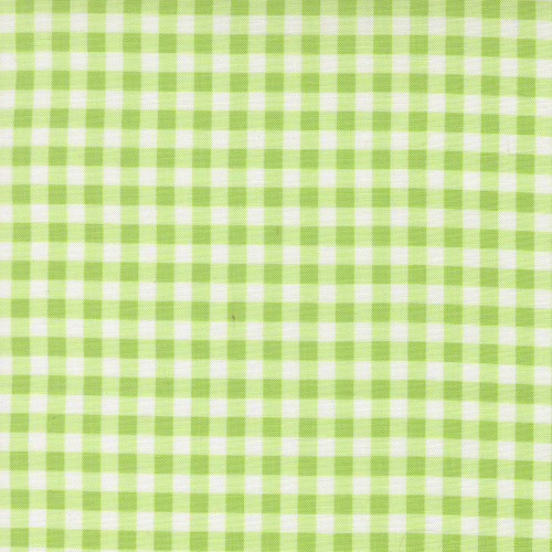 Moda Fabrics Fruit Salad Corey Yoder Gingham Check Lime Green