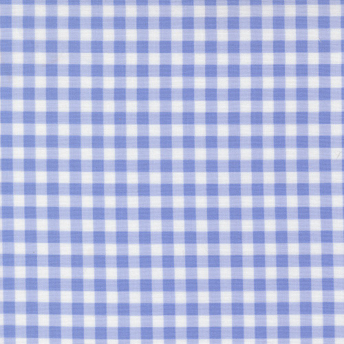 Moda Fabrics Fruit Salad Corey Yoder Gingham Check Light Blue Blue