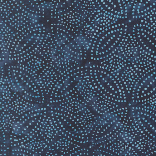 Moda Fabrics Mermaid Batiks Moda Deep Sea Blue