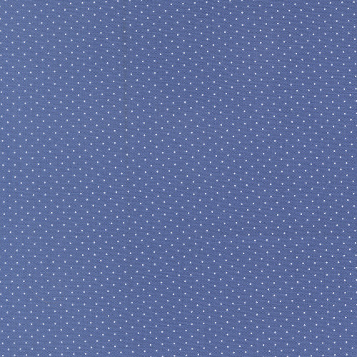 Moda Fabrics Fruit Salad Corey Yoder Pin Dot Cobalt Blue