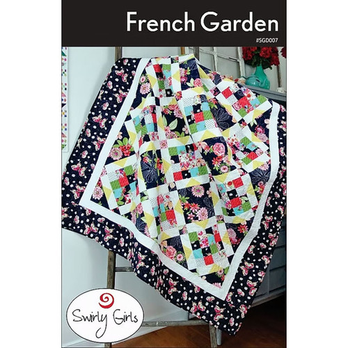 French Garden Quilt Pattern by Swirly Girl Designs