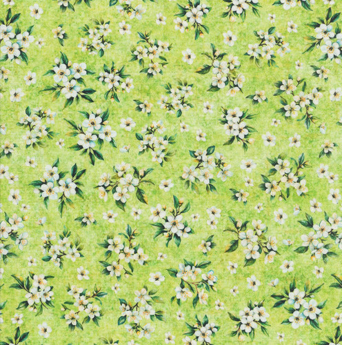 Quilting Treasures Fabrics Citrus Bliss Dan Morris Creative Yellow Gold Lemon Blooms
