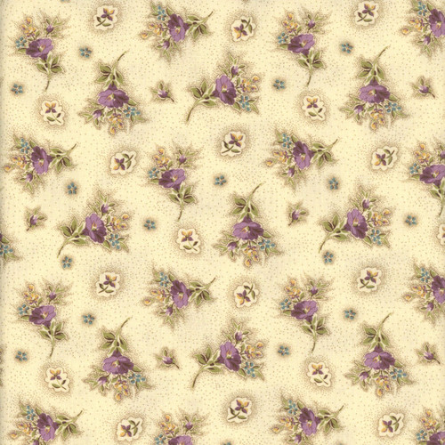Marcus Fabrics Timeless Stitches Lynn Wilder Morning Glory Cream