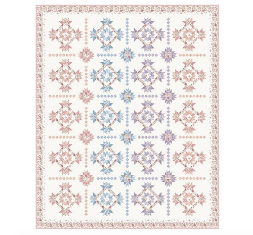 Riley Blake Fabrics Daybreak on the Prairie Modern Prairie Wildflower Fields Quilt Kit