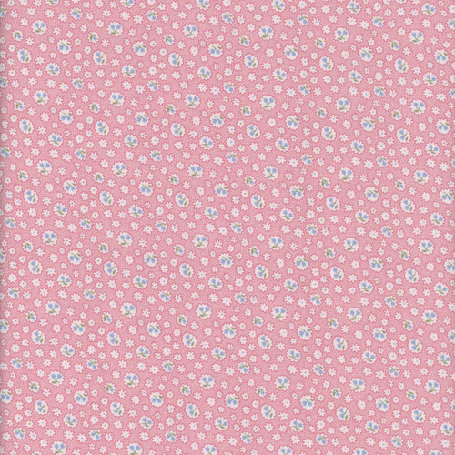 Marcus Fabrics Aunt Grace Rock My Baby Judie Rothermel Flower Pink
