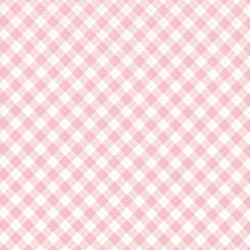 Marcus Fabrics Aunt Grace Rock My Baby Judie Rothermel Plaid Pink