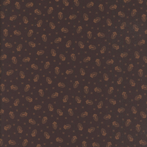 Marcus Fabrics Black Sheep Cottons Pam Buda Thistle Black