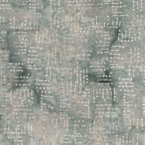 Island Batik Fabrics Missing You Patriotic Batiks Drizzle Grey Morse Code Words