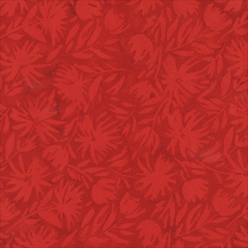 Windham Fabrics Anthology Batiks Baliscapes Claret Garden Red