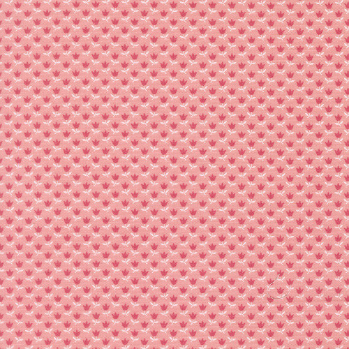 Moda Fabrics A Cat Named Stitch Camille Roskelley June Small Tulip Floral Blush Pink