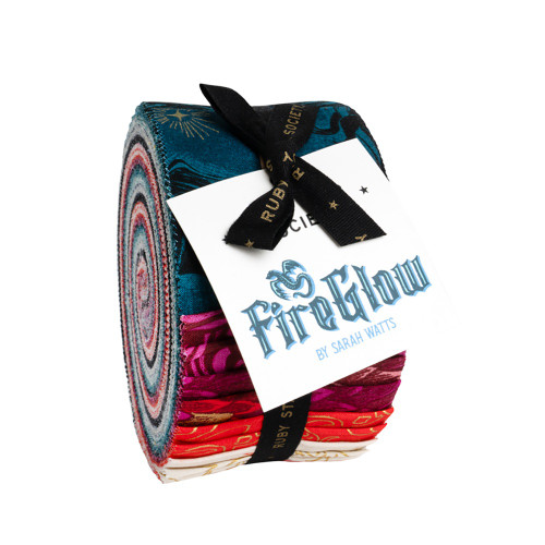 Moda Fabrics Fireglow Ruby Star Society Sarah Watts Jelly Roll Fabric Strips