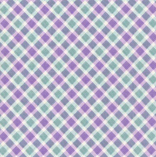 Blank Quilting Fabrics Florinda Francesco Moretti Plaid Blue