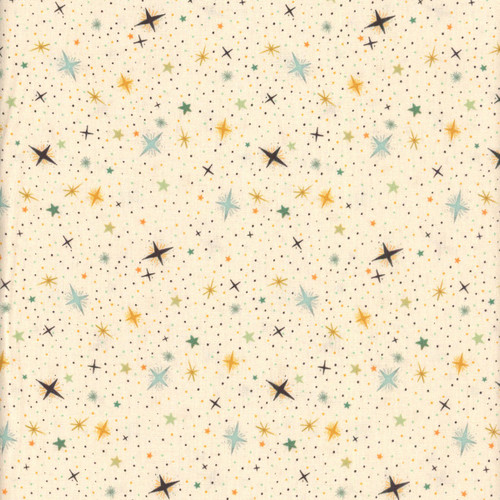 Blank Quilting Fabrics Witchy Wicked Rose Halsey Stars Cream