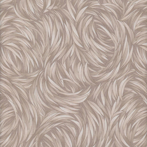 Studio E Fabrics Tempest Swirls 108 Inch Wide Quilt Backing Cream Biscuit, cream and beige swirling fabric pattern for quilt backing.