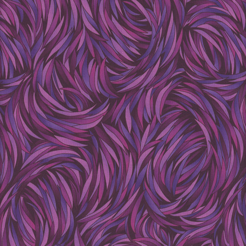 Studio E Fabrics Tempest Swirls 108 Inch Wide Quilt Backing Pansy Purple