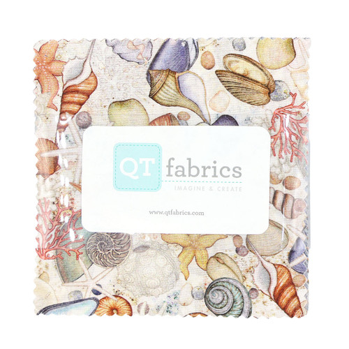 Quilting Treasures Fabrics Nauticus Dan Morris Charm Squares Five Inch