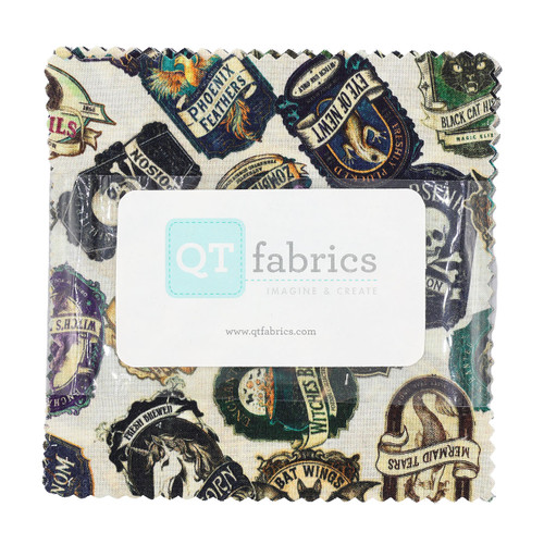 Quilting Treasures Fabrics Witchypoo Dan Morris Charm Squares Five Inch