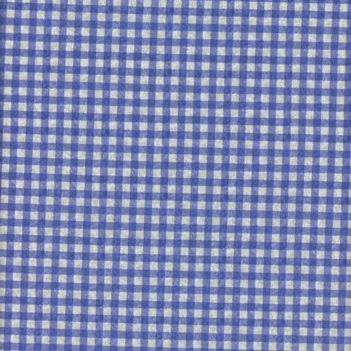 Quilting Treasures Fabrics Midnight Petals Andrea Lavery Blue Gingham Check
