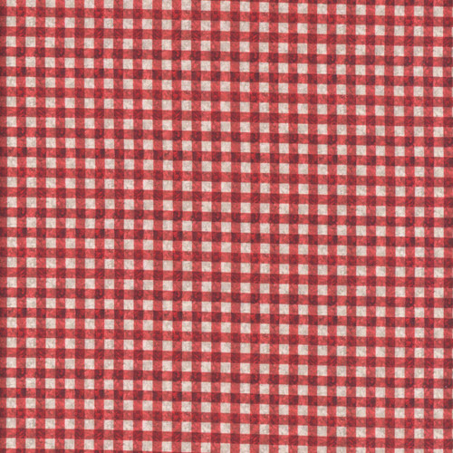 Quilting Treasures Fabrics Midnight Petals Andrea Lavery Red Gingham Check