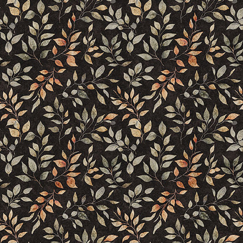 Quilting Treasures Fabrics Pandaland Dan Morris Grey Leaves