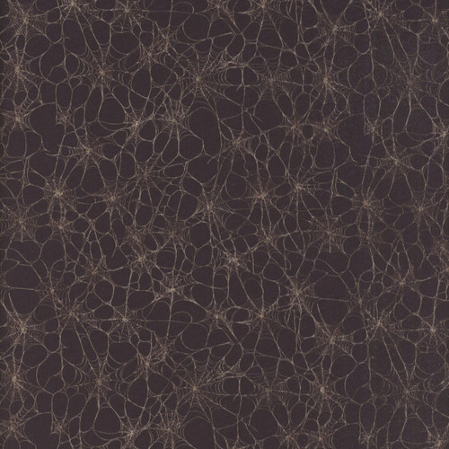 Quilting Treasures Fabrics Witchypoo Dan Morris Black Grey Spider Webs