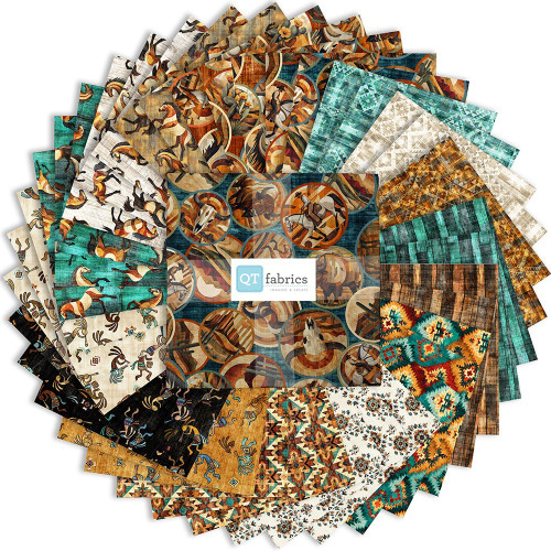 Quilting Treasures Fabrics Canyonlands Dan Morris Layer Cake 10 Inch Squares