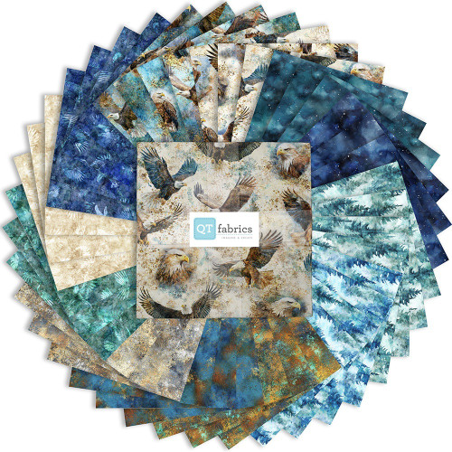 Quilting Treasures Fabrics Skyward Dan Morris Layer Cake 10 Inch Squares