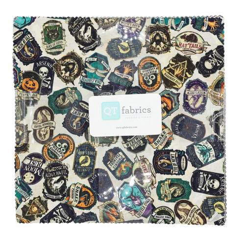 Quilting Treasures Fabrics Witchypoo Dan Morris Layer Cake 10 Inch Squares