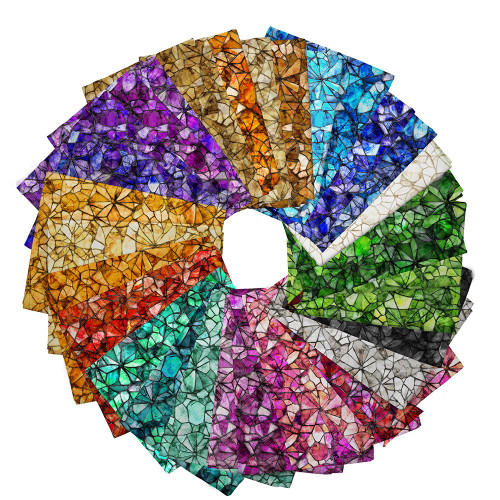 Quilting Treasures Fabrics Lumenique Dan Morris 17 Fat Quarters
