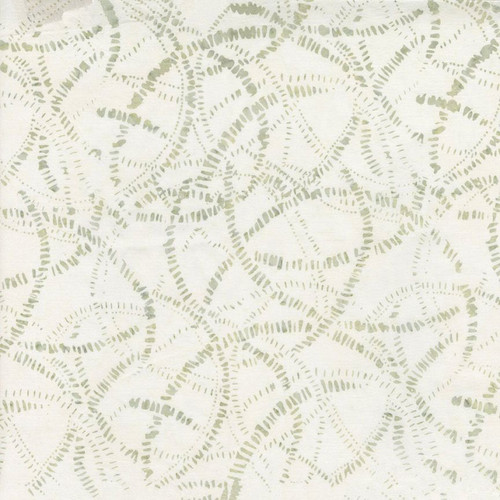 Timeless Treasures Fabrics Ember Tonga Batiks Lace Cream Spheres