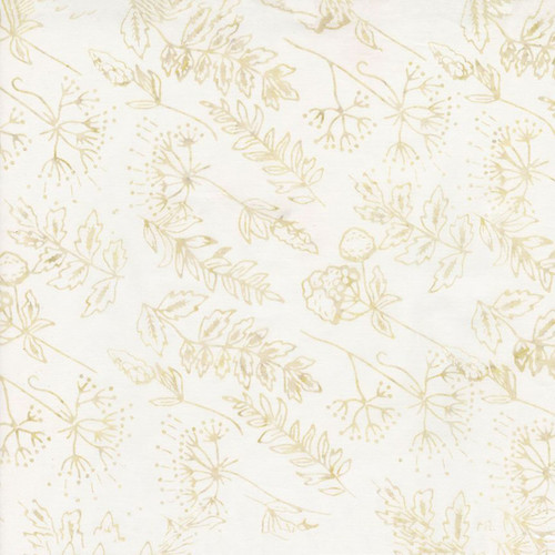 Timeless Treasures Fabrics Riverside Tonga Batiks Sand Cream Brown Vines