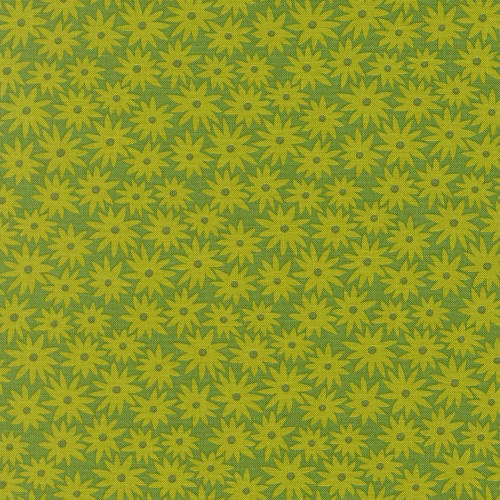 Moda Fabrics Scenery Elizabeth Hartman Sedum Floral Sedum Limeade Green