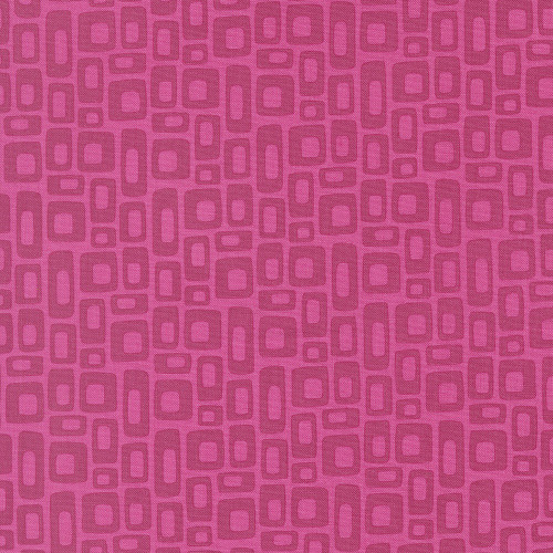 Moda Fabrics Scenery Elizabeth Hartman Marshmallow Geometrics Marshmallow Fuchsia Pink