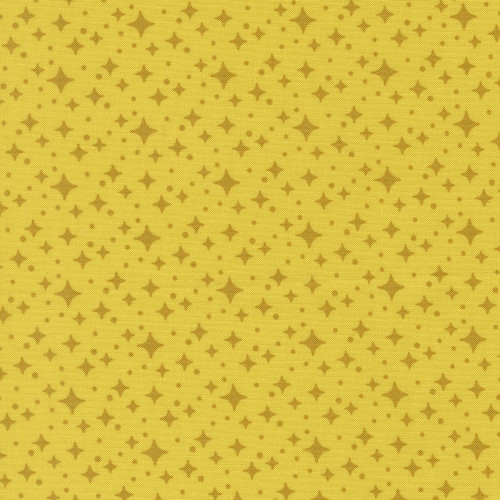 Moda Fabrics Scenery Elizabeth Hartman Starlight Starlight Citrine Yellow