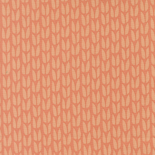 Moda Fabrics Scenery Elizabeth Hartman Sprout Sprout Coral Peach Pink