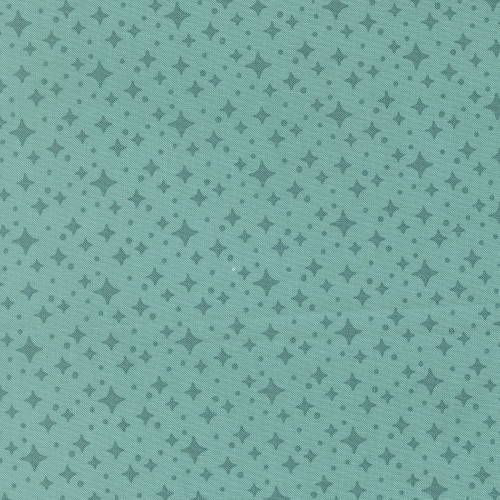 Moda Fabrics Scenery Elizabeth Hartman Starlight Starlight Poolside Turquoise