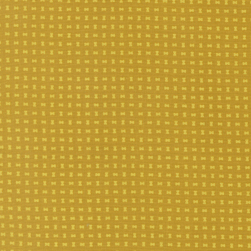 Moda Fabrics Scenery Elizabeth Hartman Spools Spools Golden Yellow