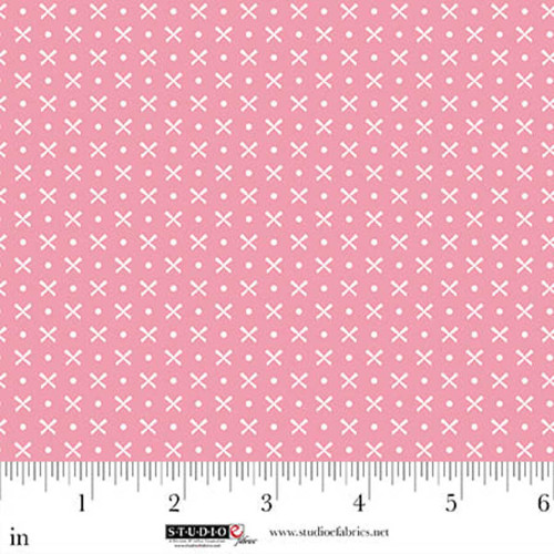 Studio E Fabrics Beautiful Bowquets Maureen Fiorellini Pink Mini X